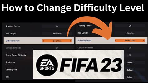 lv fifa 23|fifa 23 difficulty settings.